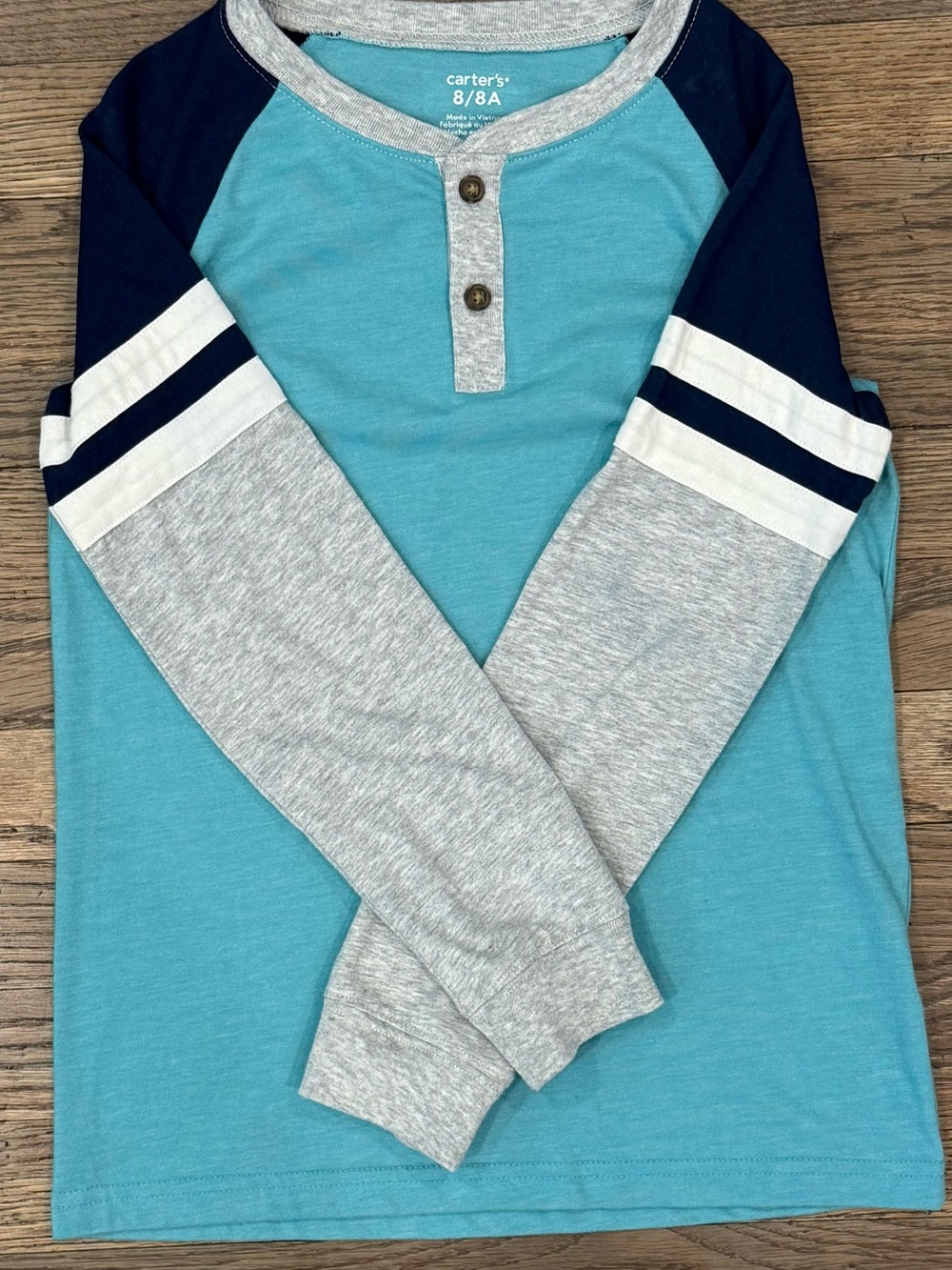 Carter's Boys Size 8 Long-Sleeve Tops Bundle - Picture 6 of 11